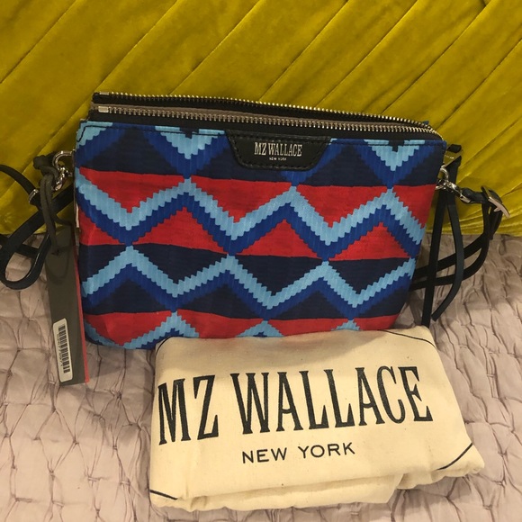 NWT MZ Wallace Zig Zag Pippa with Dust Bag - Picture 5 of 8